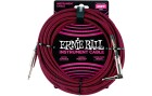 Ernie Ball Instrumentenkabel 6062 ? 7.62 m, Rot/Schwarz, Länge: 7.62
