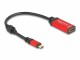 Immagine 2 DeLock Verlängerungskabel 8K 60Hz USB Type-C - HDMI, 0.2