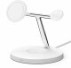 Belkin Boost Charge 3-in-1 Wireless Charger with MagSafe - white