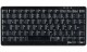Cherry Active Key AK-4100-U - Tastatur - USB - USA - Schwarz
