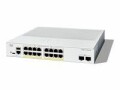 Cisco PoE+ Switch Catalyst C1300-16P-2G 18 Port, SFP
