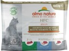 Almo Nature Nassfutter HFC Jelly 3 Sorten mit Thunfisch, 6