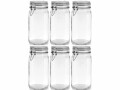 Bormioli Rocco Einmachglas Fido 1500 ml, 6 Stück , Produkttyp: Einmachglas