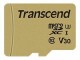 TRANSCEND microSD Card 500S, MLC 8GB - TS8GUSD50 UHS-I U1 with Adapter - 1 Stück