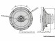 Pioneer 2-Weg Lautsprecher TS-1702i, Tiefe: 4.6 cm, Lautsprecher