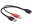 Image 1 DeLock USB3.0 Y-Kabel, 2x A - A, 30cm, SW