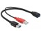 Bild 2 DeLock USB 3.0-Y-Kabel USB A - USB A