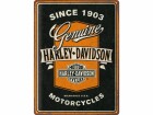 Nostalgic Art Schild Harley Davidson 30 x 40 cm, Metall