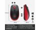 Bild 6 Logitech Maus M190 Rot/Schwarz, kabellos, Maus-Typ: Standard, Maus