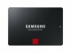 Samsung SSD 860 PRO 2.5" SATA 2000 GB, Speicherkapazität