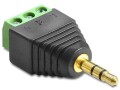 DeLock Audio-Adapter Stecker Unkonfektioniert - 3.5 mm Klinke