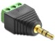 DeLock Audio-Adapter Stecker, Kabeltyp: Adapter, Audioanschluss