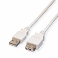 ProLine VALUE USB 2.0 Kabel, A-A, white (1.8m