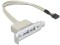 Bild 1 DeLock Bracket USB2.0 Pin Header Low Profile, Datenanschluss