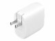 BELKIN 60W DUAL USB-C CHARGER WITH POWER DELIVER WHITE