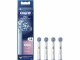 Oral-B Zahnbürstenkopf Sensitive Clean 4 Stück, Weiss