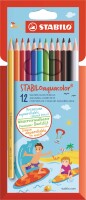 STABILO aquacolor Farb. Kids Design 16126 Etui, Farben ass
