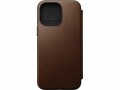 Nomad Book Cover Modern Leather Folio iPhone 14 Pro