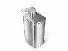 Simplehuman Seifenspender 473 ml, Silber, Fassungsvermögen: 473 ml