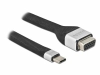 DeLock Adapter FPC Flachbandkabel USB Type-C - VGA, Kabeltyp