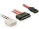 DeLock SATA2 Micro-Kabel: 7+7+2 Pin, mit 5V Kabel