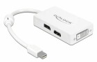 DeLock Adapter Mini-DisplayPort - DVI-D/DisplayPort/HDMI