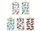 Z-Design Motivsticker Kinder Tattoos 10 Blatt, 124 Sticker, Motiv