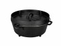 Nouvel Grilltopf Dutch-Oven, 5.7 l, Schwarz, Volumen: 5.7 l