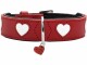 Hunter Halsband Love L-XL (70), Rot/Schwarz, Halsumfang: 56