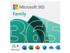 Microsoft 365 Family ESD, 6 User, ML, Produktfamilie: Microsoft