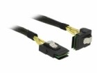 DeLock SAS-Kabel SFF-8087-SFF-8087 gewinkelt, 50 cm