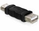 DeLock USB2.0 Adapter, A - A, (f-f), USB