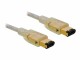 Bild 3 DeLock FireWire-Kabel 400Mbps 6Pin-6Pin 1 m, Datenanschluss