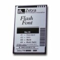Zebra Technologies Flash Font Pack - Box-Pack -