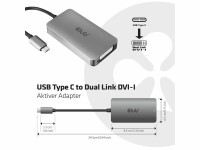 Club3D Club 3D Adapter USB Type-C ? Dual Link DVI-I