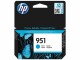 HP Inc. HP Tinte Nr. 951 (CN050AE) Cyan, Druckleistung Seiten: 700