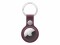 Bild 3 Apple AirTag Schlüsselanhänger aus Feingewebe Mulberry