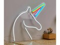 Vegas Lights LED Dekolicht Neon Sign Einhorn 32 x 43