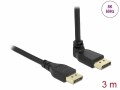 DeLock Kabel Oben gewinkelt DisplayPort - DisplayPort, 3 m