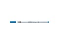 STABILO Fasermaler Pen 68 brush Dunkelblau, Strichstärke: Keine