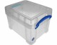 Really Useful Box Aufbewahrungsbox 3 Liter Transparent, Breite: 24.5 cm