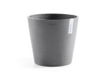 Ecopots Pflanzentopf Amsterdam 50 Grau, Volumen: 62 l, Material