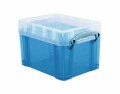 Really Useful Box Aufbewahrungsbox 3 Liter Blau, Breite: 24.5 cm, Höhe