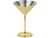 Bild 0 Paderno Cocktailglas 200 ml, 1 Stück, Gold, Material: Edelstahl