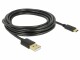 DeLock USB 2.0-Kabel A - C 4m, Kabeltyp