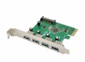 MicroConnect - USB-Adapter - PCIe 2.0 - USB 3.0 x 4