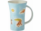 Mila Kaffeetasse Summer Holiday 500 ml, 6 Stück, Hellblau