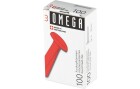 Omega Rundkopfklammer 18 mm, 100 Stück, Verpackungseinheit: 1