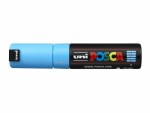 Uni Permanent-Marker POSCA 8 mm Hellblau, Strichstärke: 8 mm