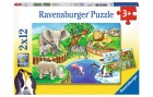Ravensburger Puzzle Tiere im Zoo, Motiv: Tiere, Altersempfehlung ab
